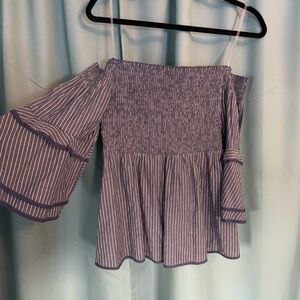 NWOT American eagle off the shoulder top